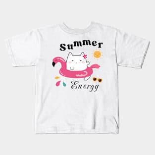 Summer Energy Kids T-Shirt